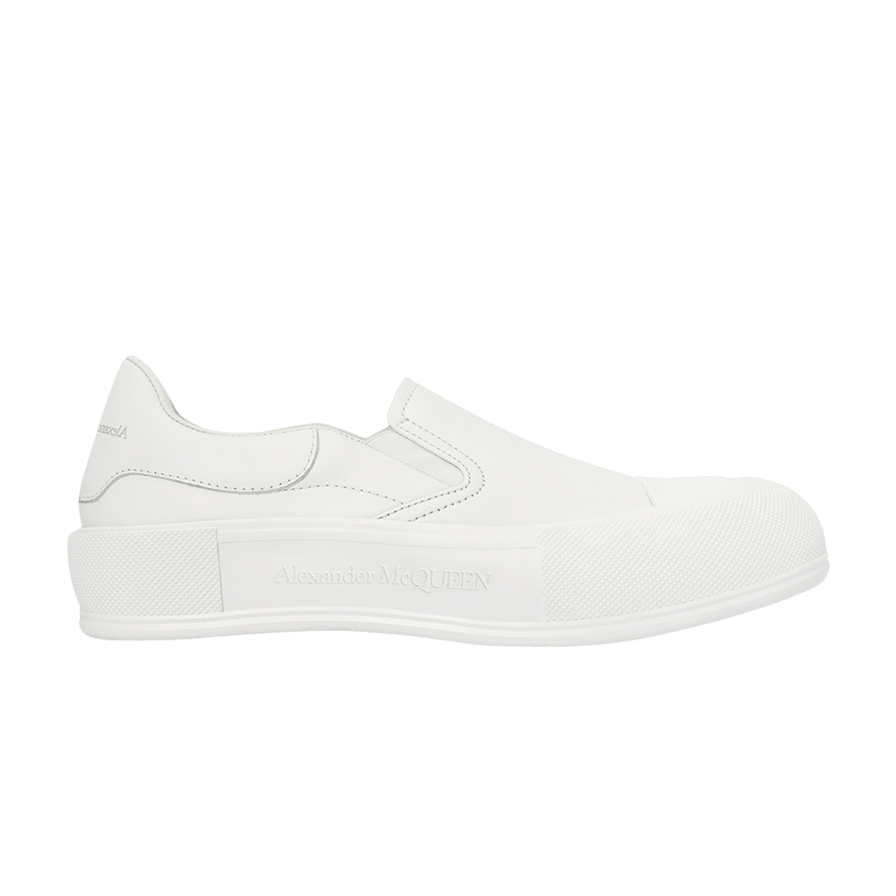 Alexander Mcqueen Deck Skate Triple White