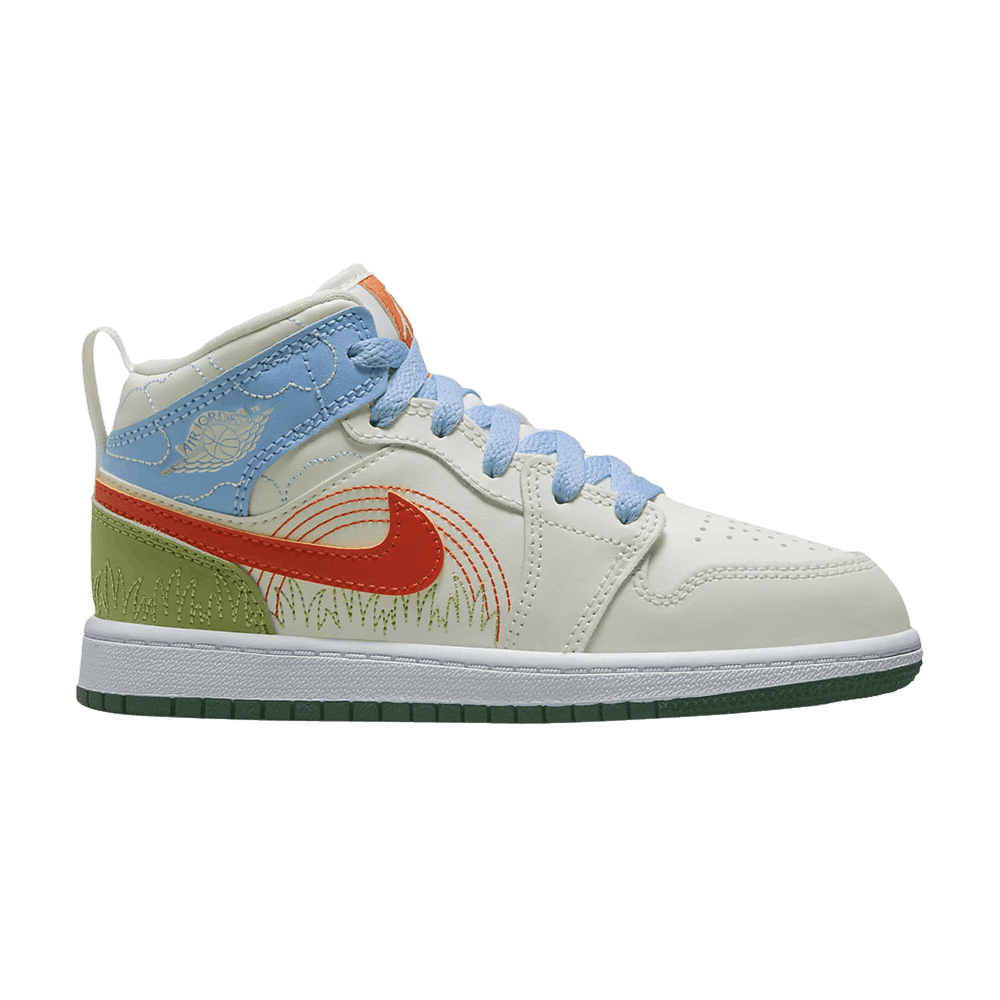 Buy Air Jordan 1 Mid SE PS 'Stitch' - DX2461 100 | GOAT