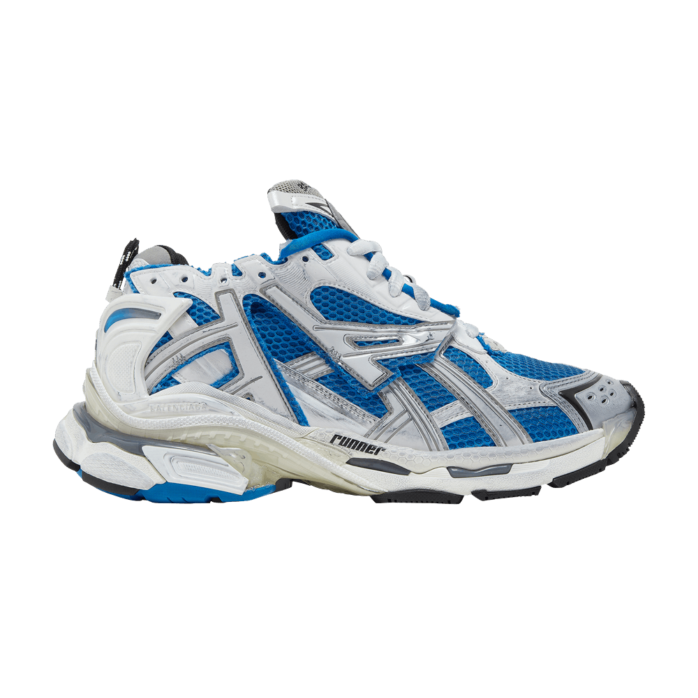 Blue balenciaga runners best sale