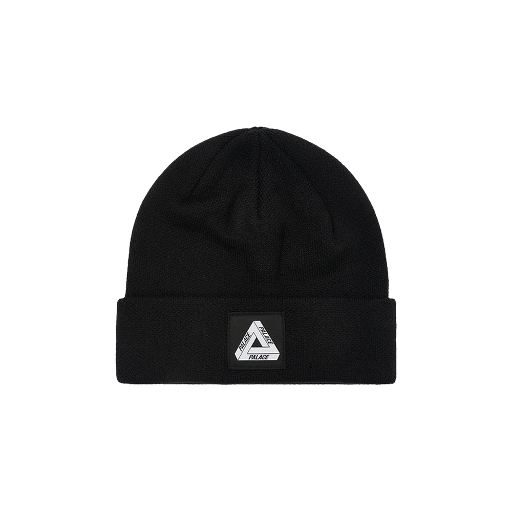 Buy Palace Tri-Ferg Patch Beanie 'Black' - P23BN019 | GOAT