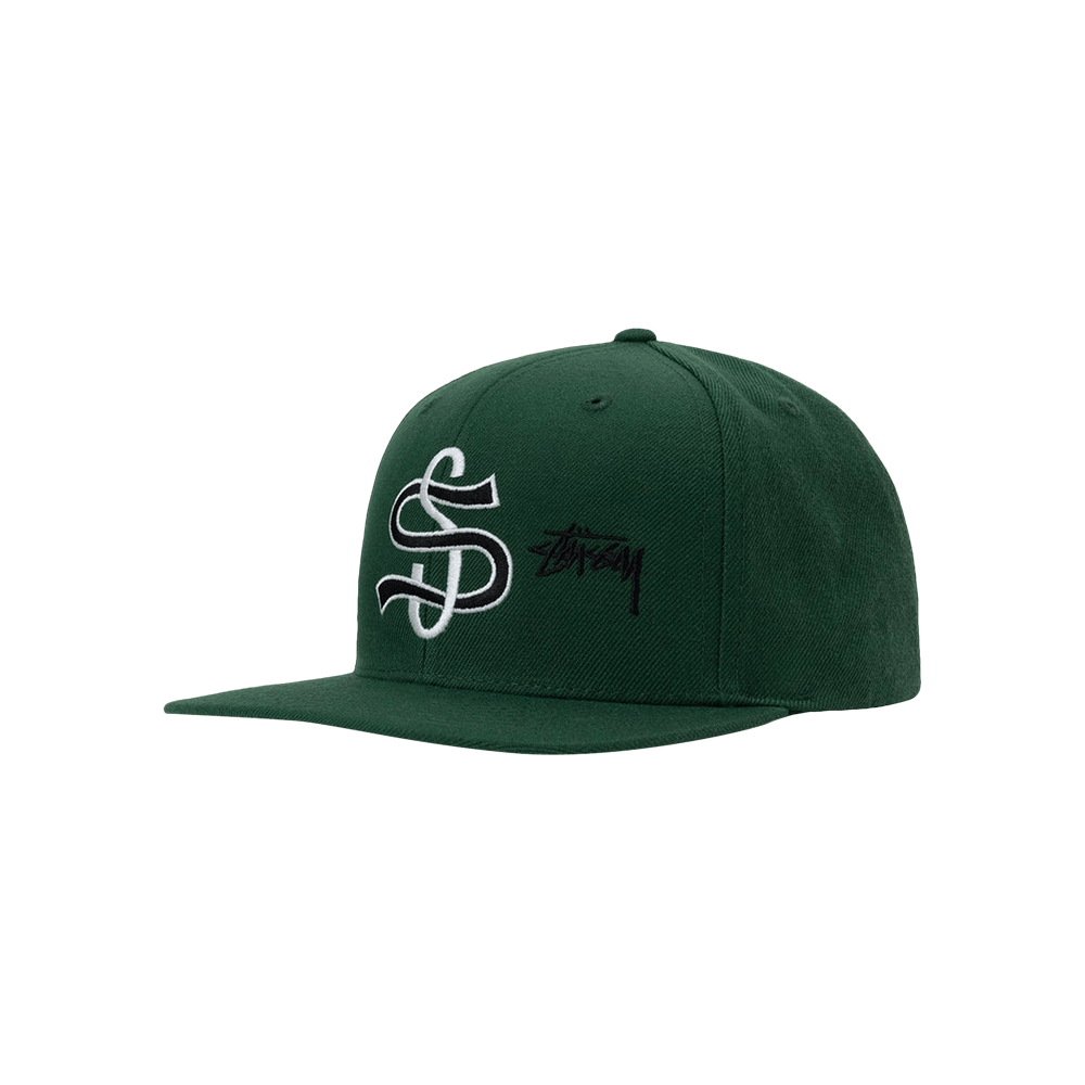 Buy Stussy Big League Point Crown Cap 'Forest' - 1311065 FORE | GOAT