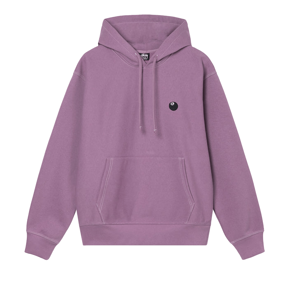 stussy 8 Ball Embroiered Hoodie-