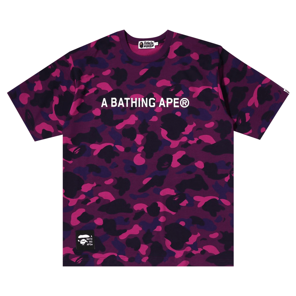 Bape shark tee purple cheap