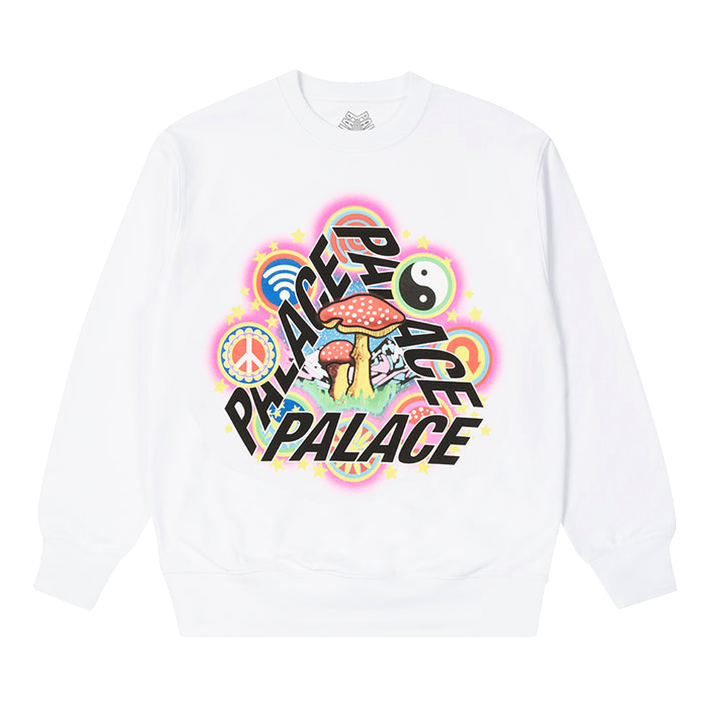 Palace Bun 5G Crew 'White'