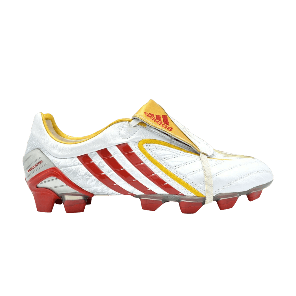 Buy Adidas Predator Powerswerve TRX FG 'White Red Gold' - 98646 | GOAT