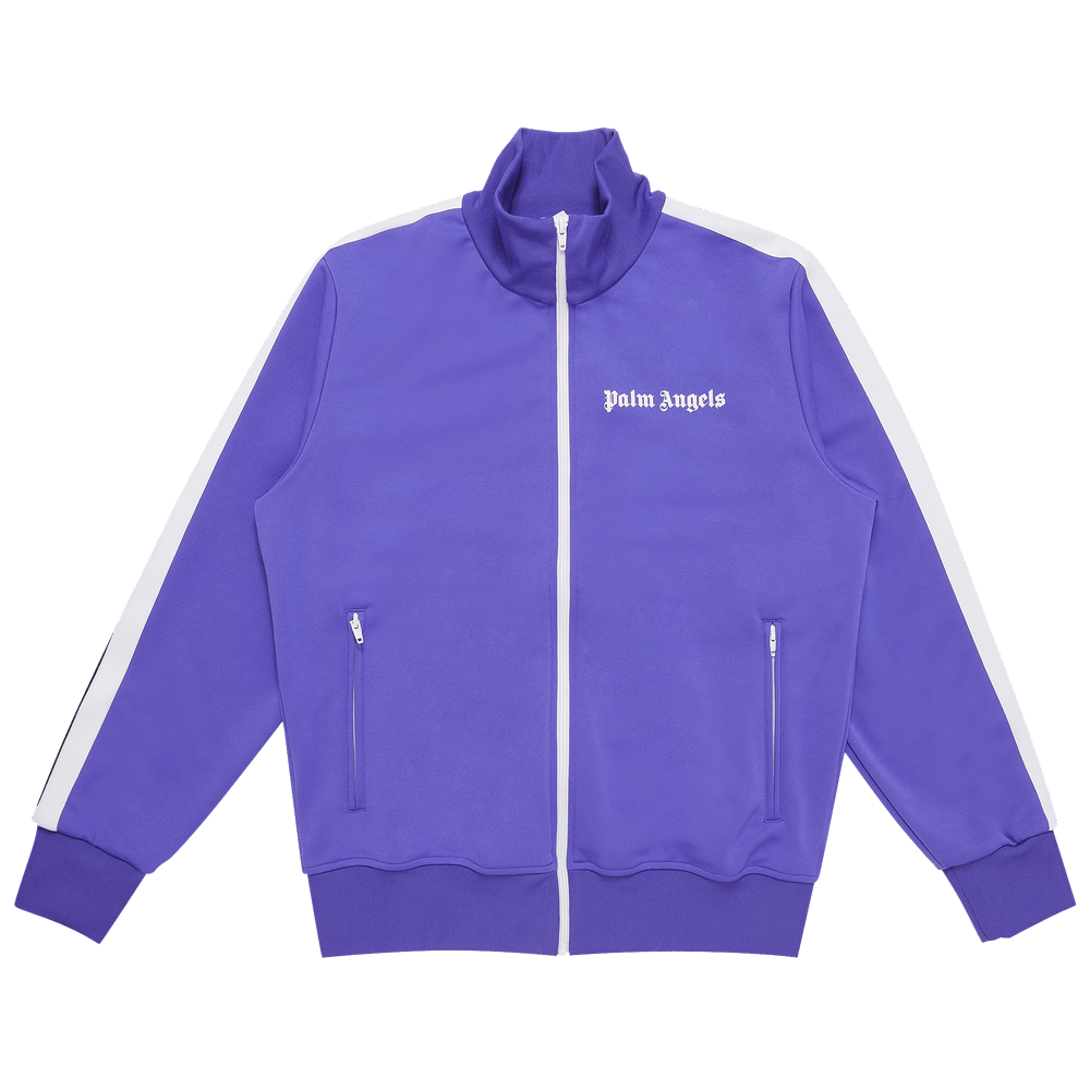 ★Palm Angels★ Logo Print Splatter Hood Camel Violet PMBB10 2-square_8720c328-ad6a-48ad-