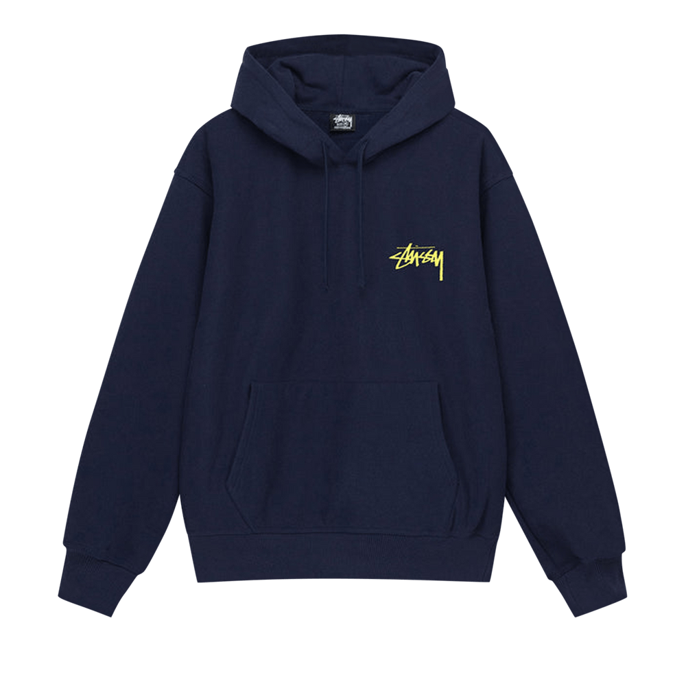 『Stussy』Relax Hoodie★Navy★24FW★ Basic Stüssy Zip Hoodie – Navy | Tee & Sweats | Stüssy