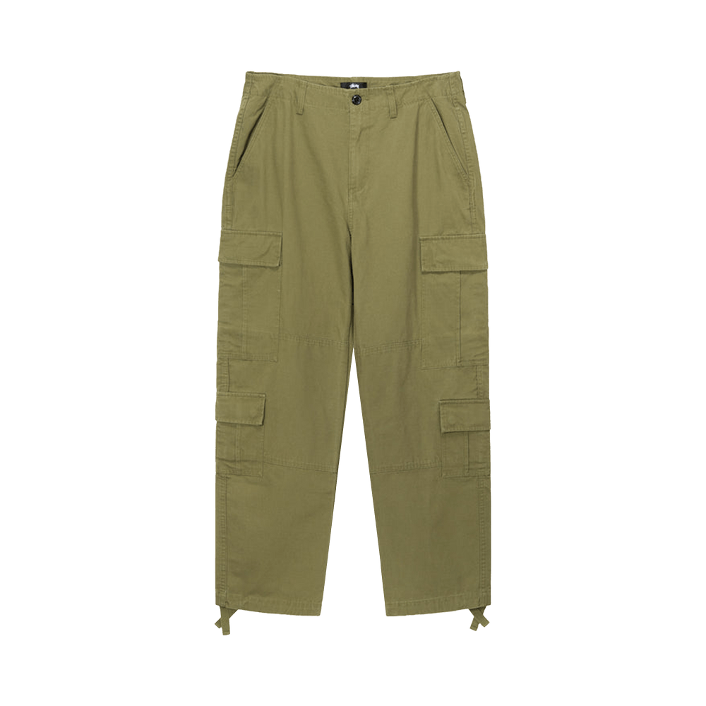 Buy Stussy Ripstop Surplus Cargo 'Vintage Olive' - 116586