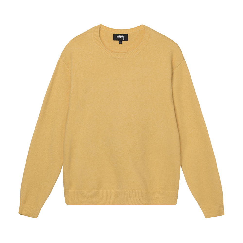 Buy Stussy Gothic Sweater 'Gold' - 117157 GOLD | GOAT