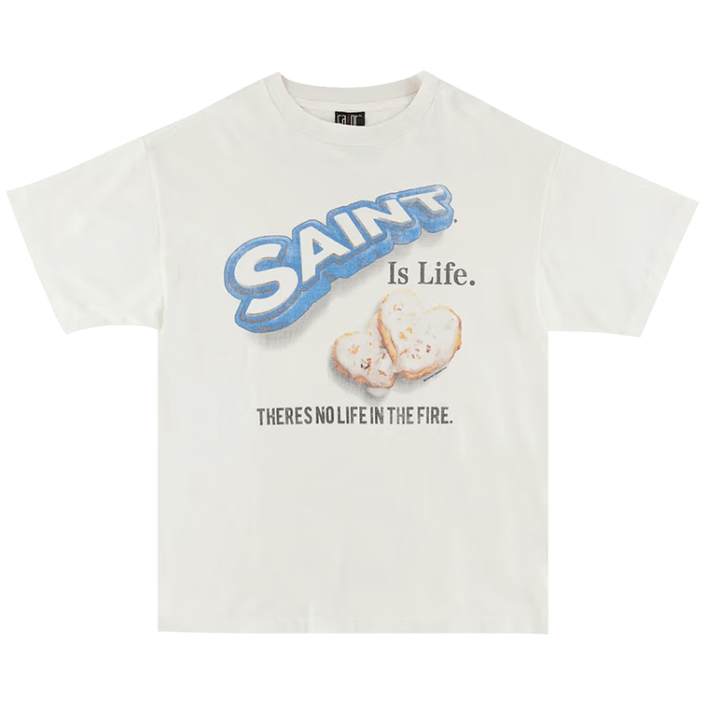 Saint Michael Oreo Tee 'White' | GOAT