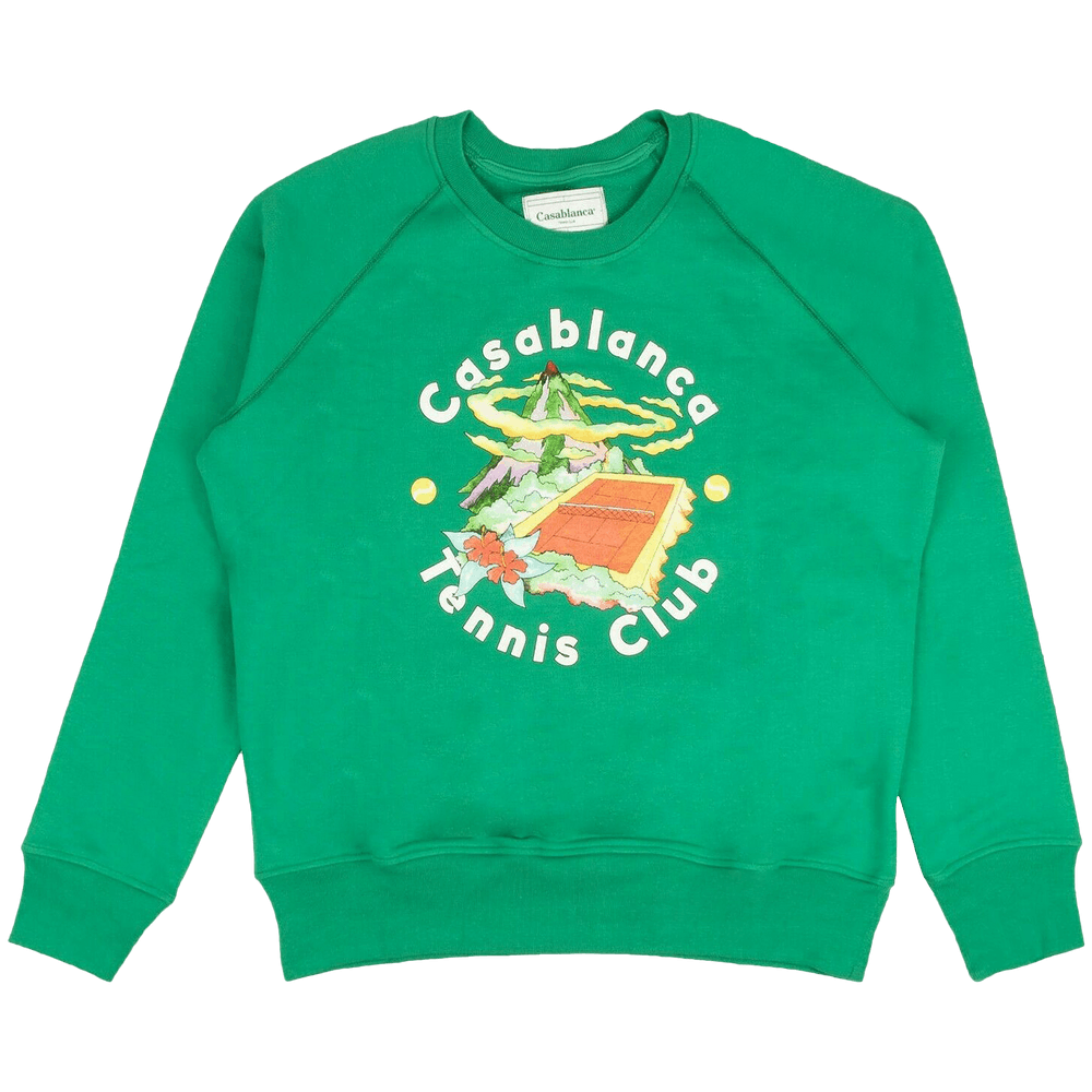 カサブランカ CASABLANCA tennis club Sweatshirtt スウェット カサブランカ CASABLANCA tennis club Sweatshirtt スウェット