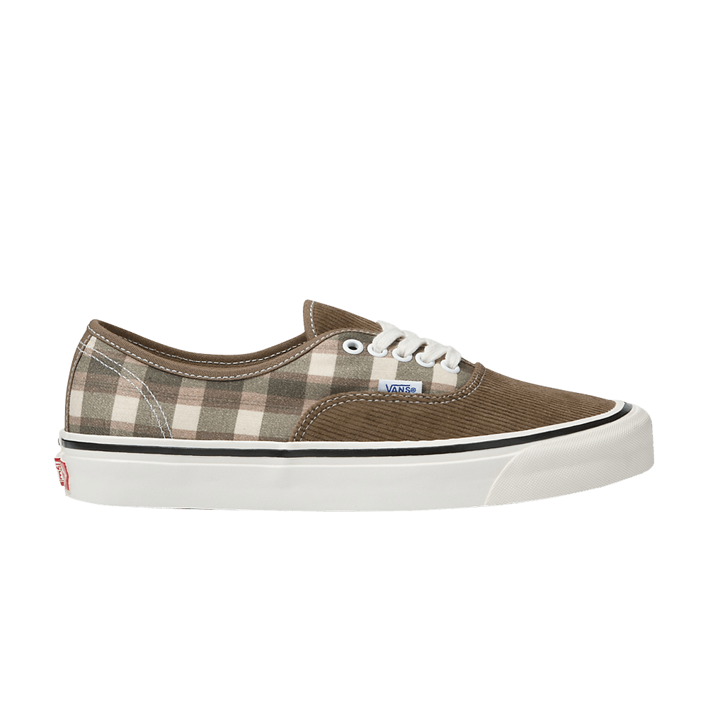 Buy Vans Authentic 44 DX 'Anaheim Factory - Cord Plaid Walnut