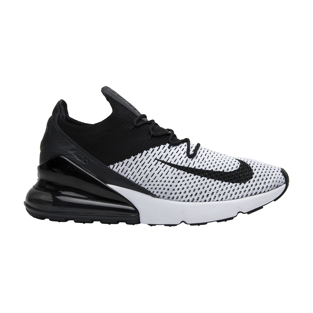 Buy Air Max 270 Flyknit White Black AO1023 100 GOAT