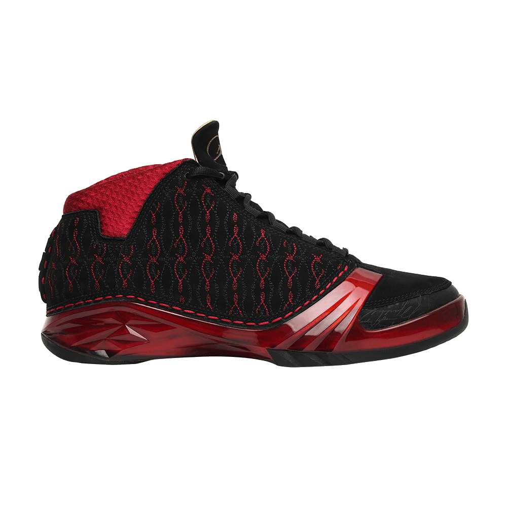 Red and black air jordans 23 hotsell