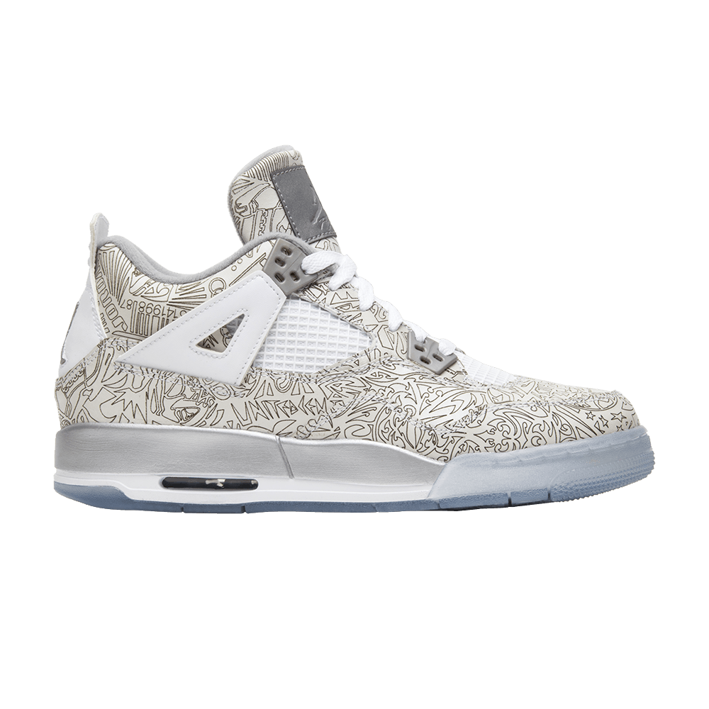 Buy Air Jordan 4 Retro BG 30th Anniversary Laser 705334 105 GOAT