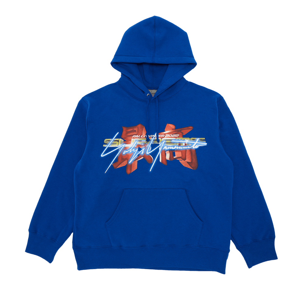 Buy Supreme x Yohji Yamamoto x TEKKEN Hooded Sweatshirt 'Royal'