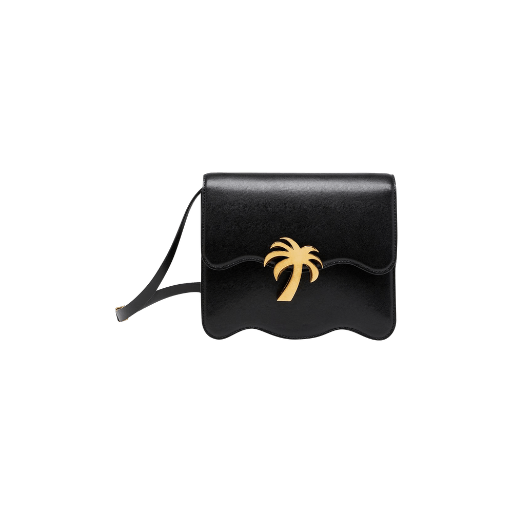 Buy Palm Angels Palm Beach Shoulder Bag 'Black/Gold