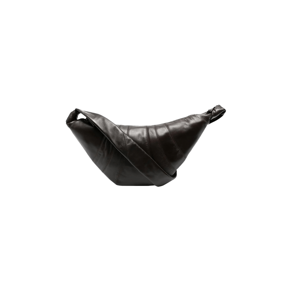 Buy Lemaire Soft Nappa Leather Medium Croissant Bag 'Dark