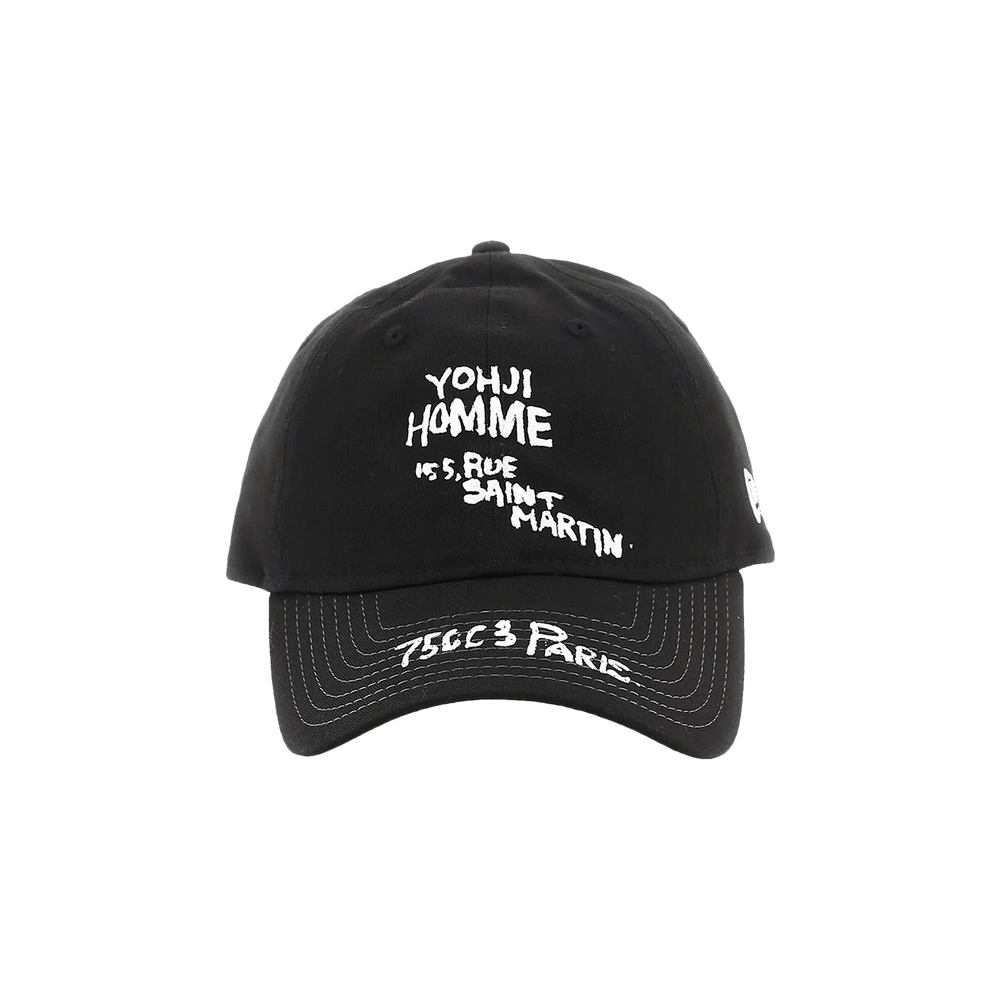 Yohji Homme 9THIRTY ブラックキャップ Buy Yohji Yamamoto x 9THIRTY YY Address Cap 'Black' - HE H82
