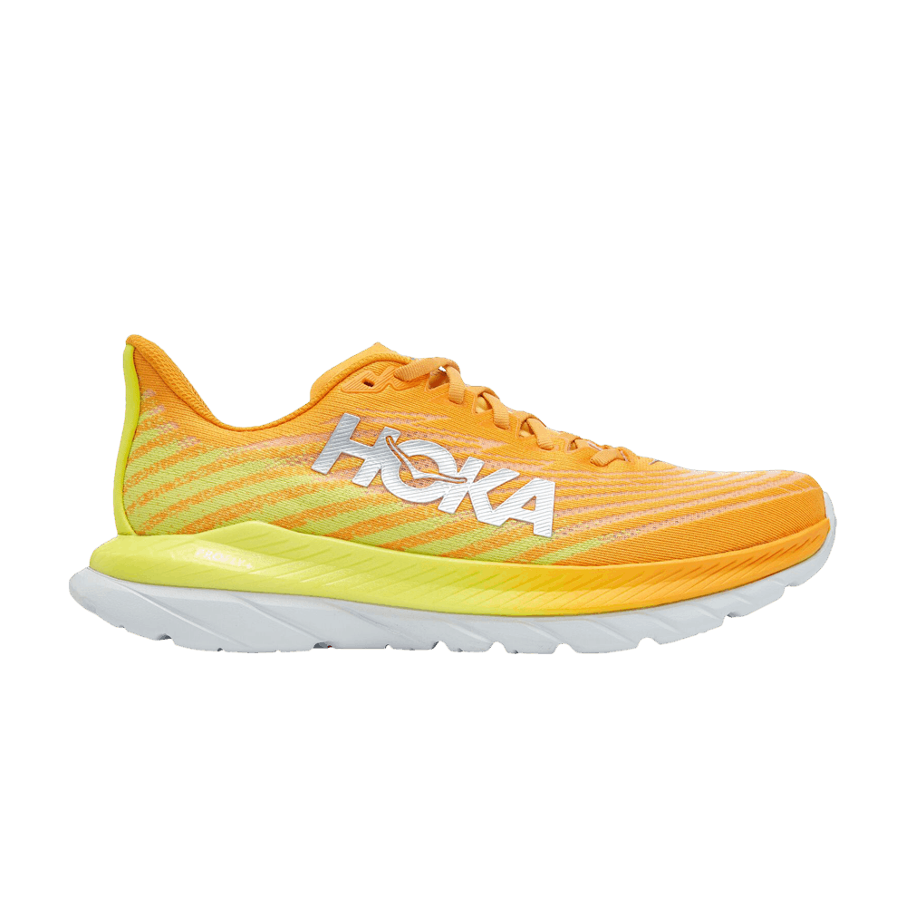 Hoka Mach 5 Radiant Yellow Evening Primrose