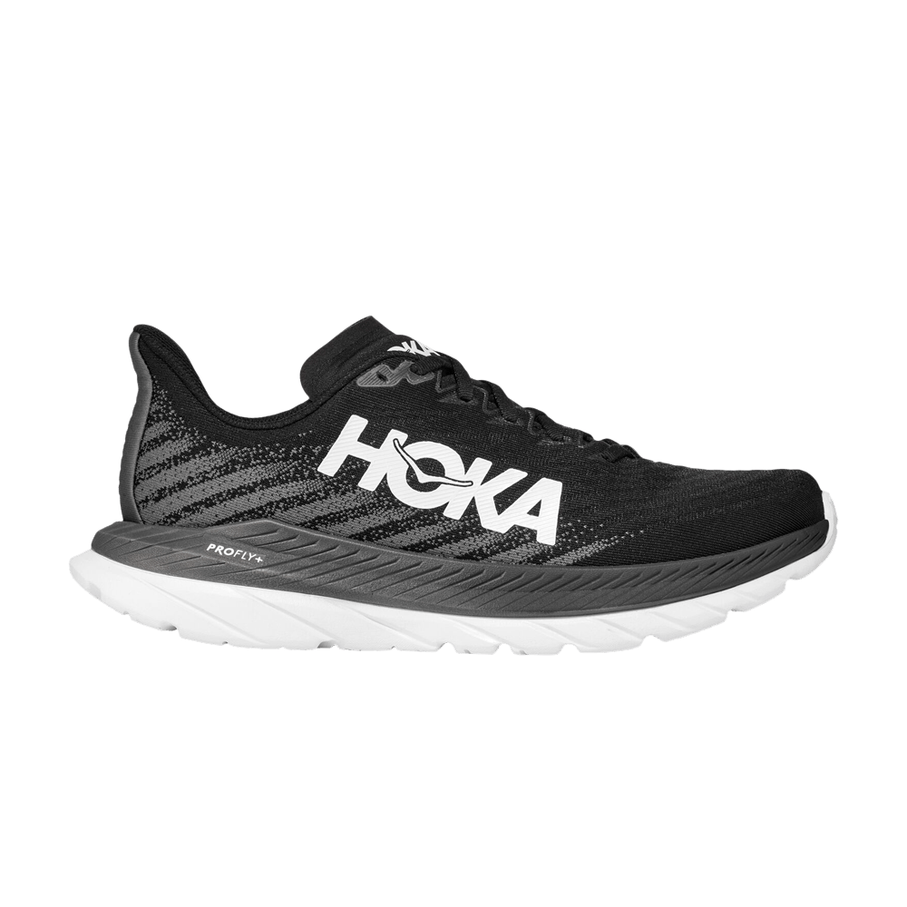Hoka Wmns Mach 5 'black Castlerock'