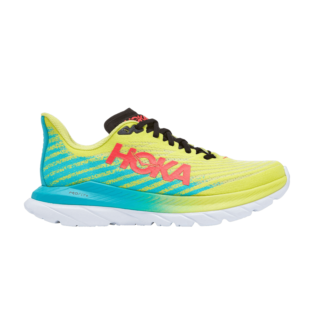 Hoka Wmns Mach 5 'evening Primrose Scuba Blue'
