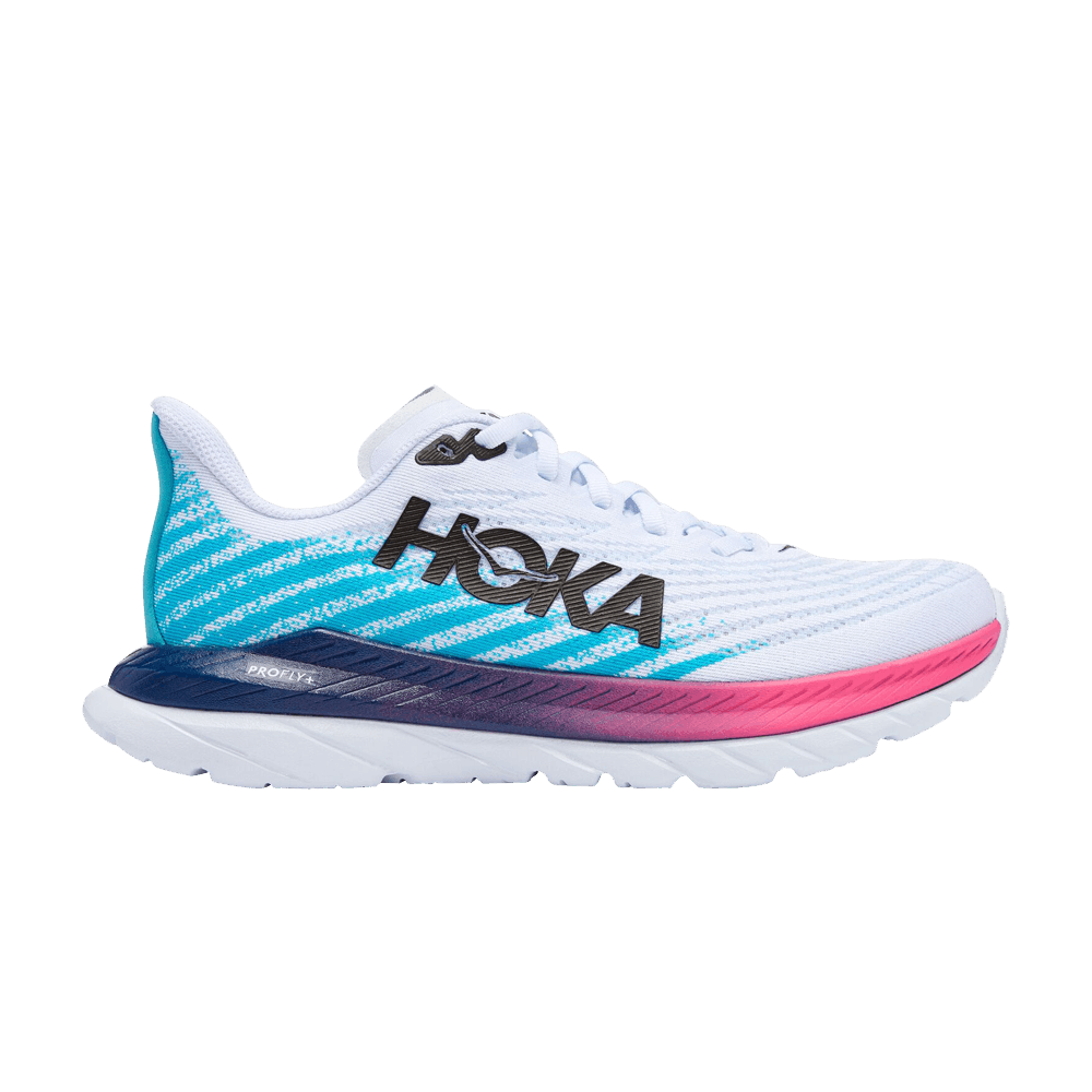 Buy HOKA Wmns Mach 5 'White Scuba Blue' - 1127894 WSBB | GOAT