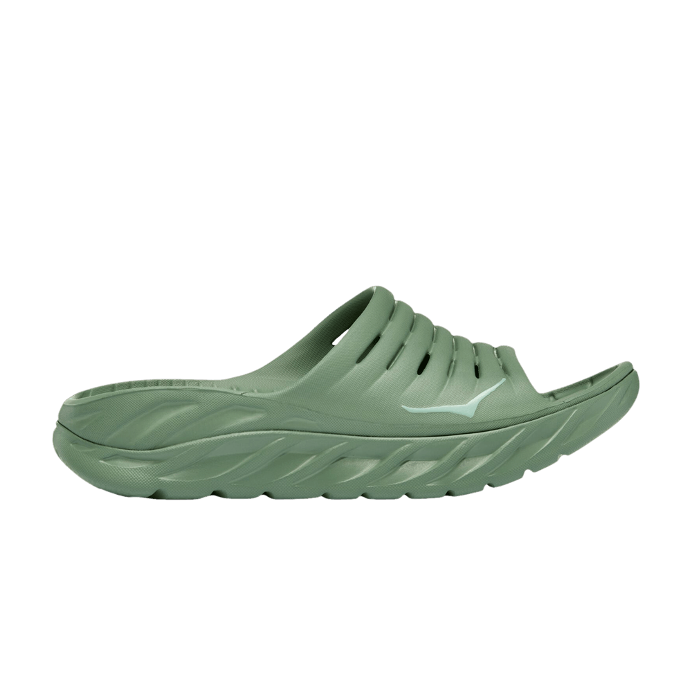 Hoka Ora Recovery Slide Loden Frost Smoke Green