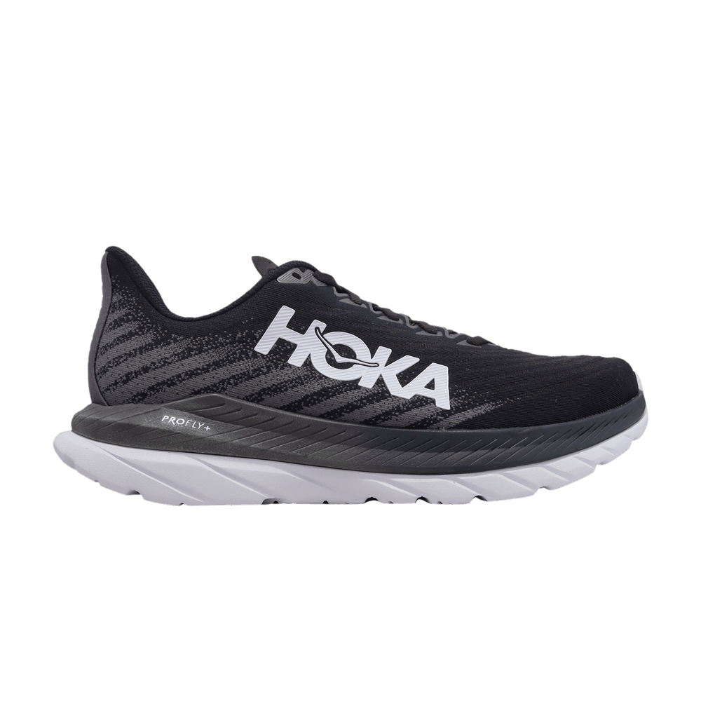 Hoka Mach 5 2e Wide Black Castlerock