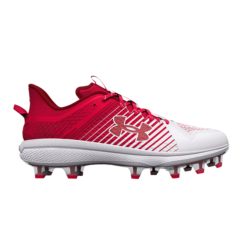 Buy Under Armour Yard Low MT TPU 'Red White' - 3025591 600 | GOAT