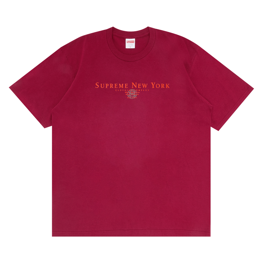 【Supreme】Beef T-Shirt★Cardinal★25SS★ Beef Tee - Shop - Supreme