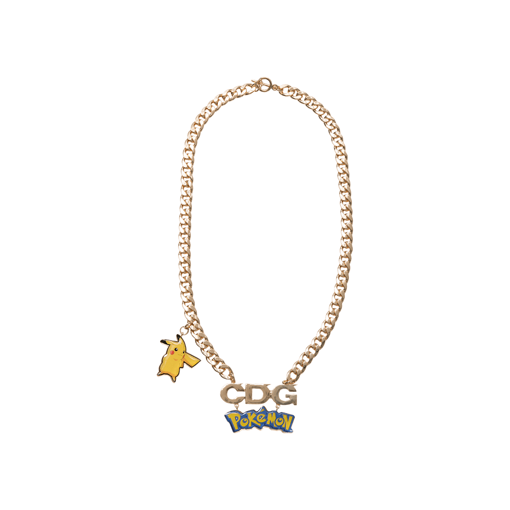 Buy CDG x Pokémon Necklace2 'Gold' - 7081479897136 GOLD | GOAT