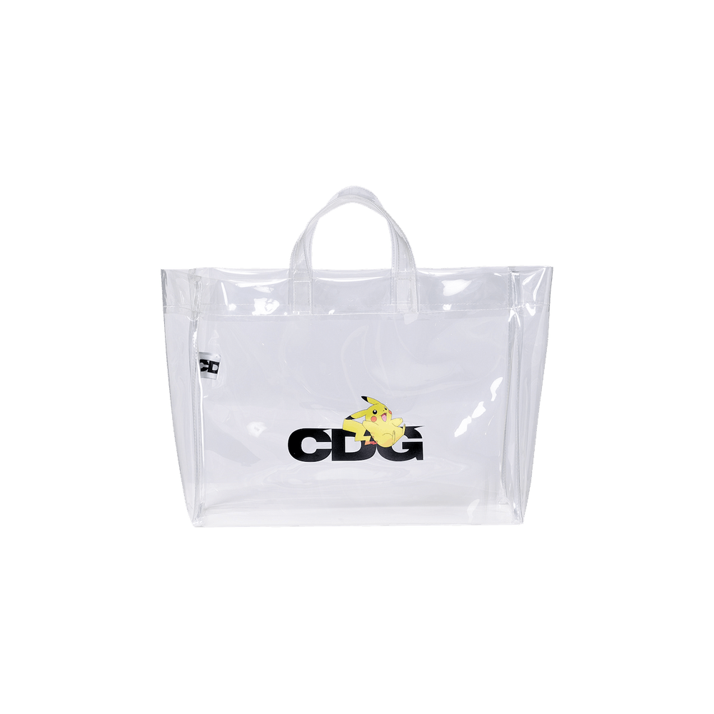 Cdg transparent bag hot sale
