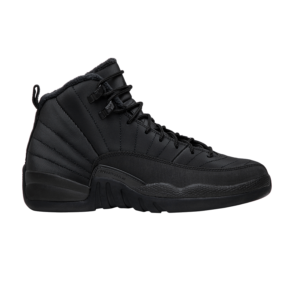 Buy Air Jordan 12 Retro Winterized GS Triple Black BQ6852 001 GOAT CA