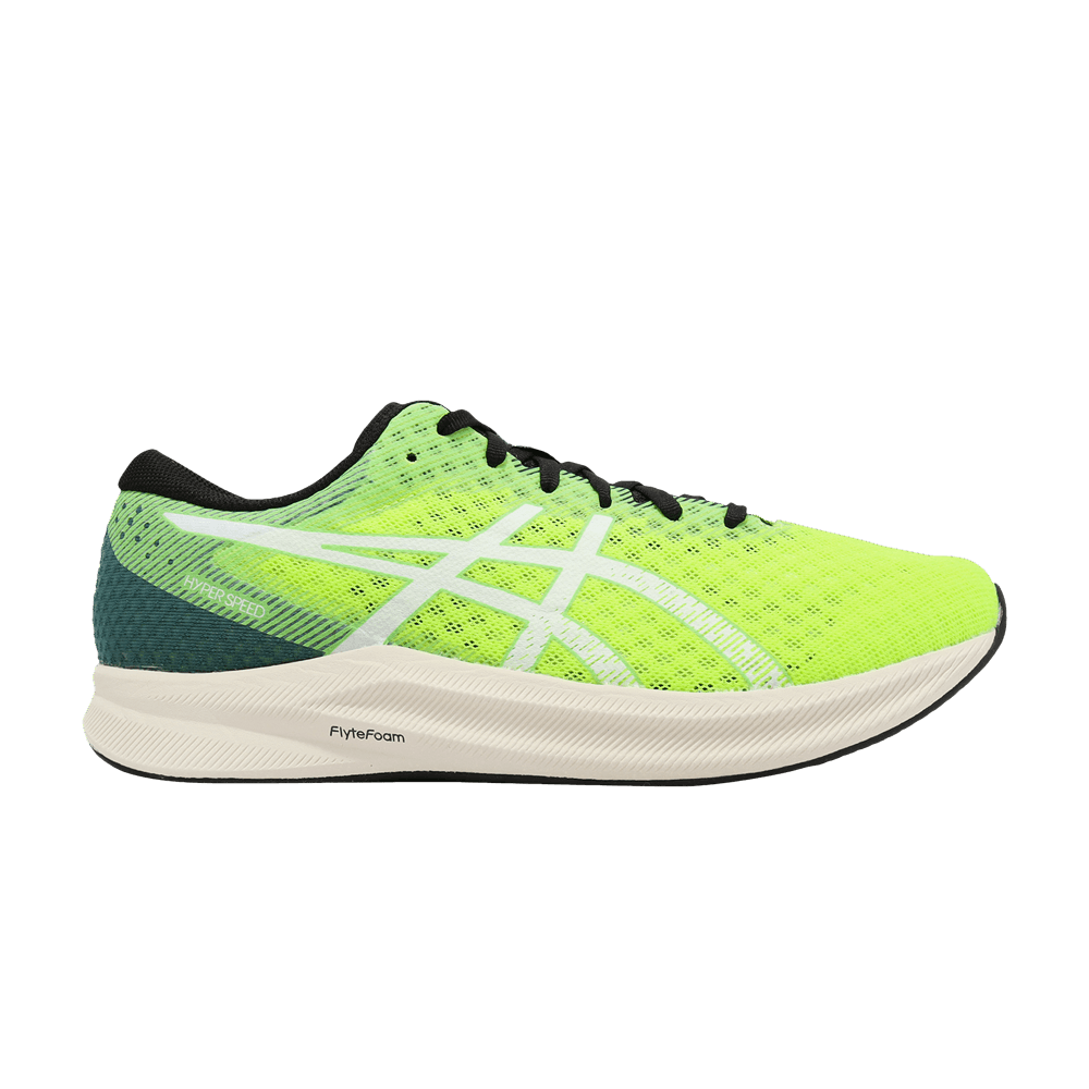 Asics Hyper Speed 2 2E Wide Safety Yellow White