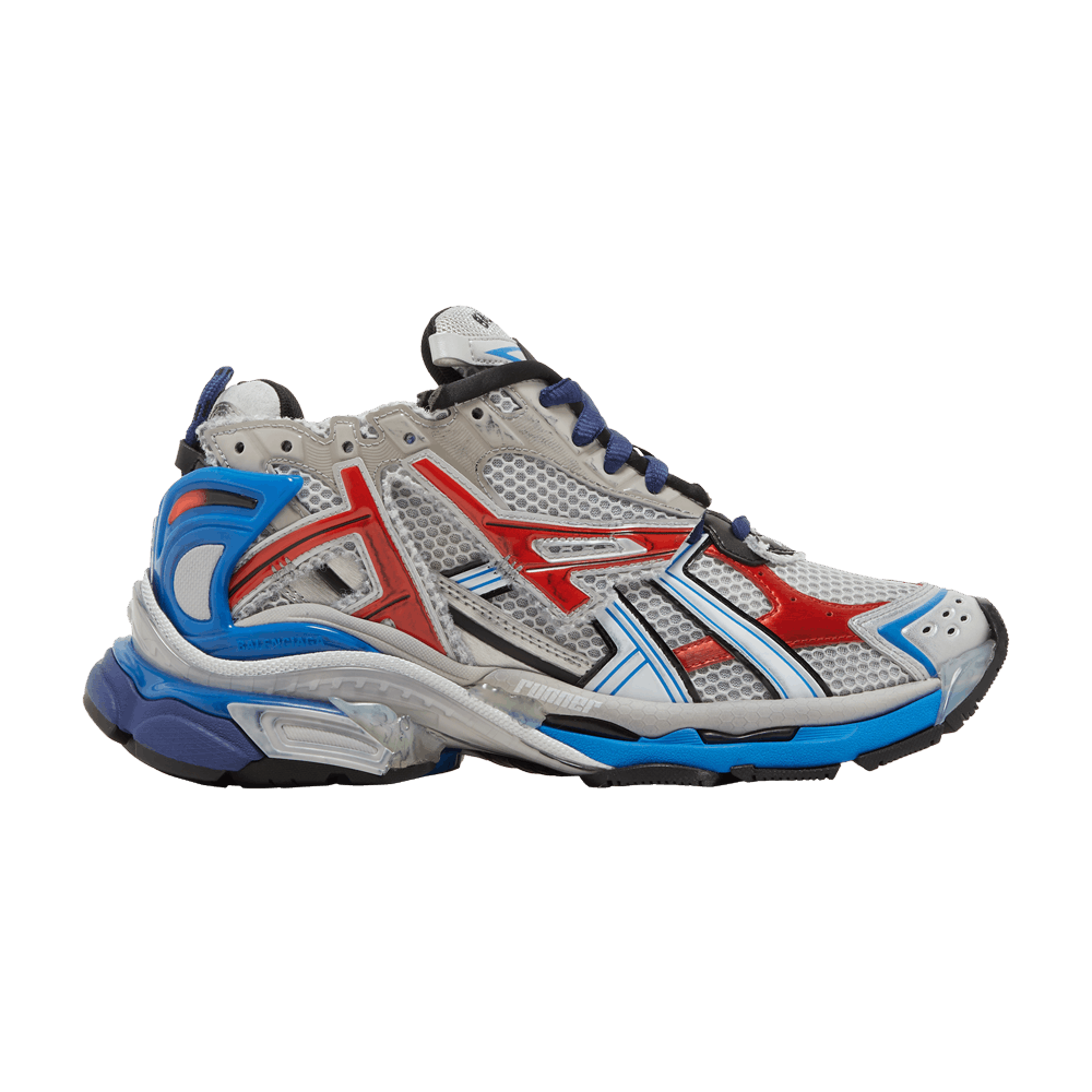 Buy Balenciaga Runner Sneaker Grey Red Blue 677403 W3RB6 1264 GOAT CA