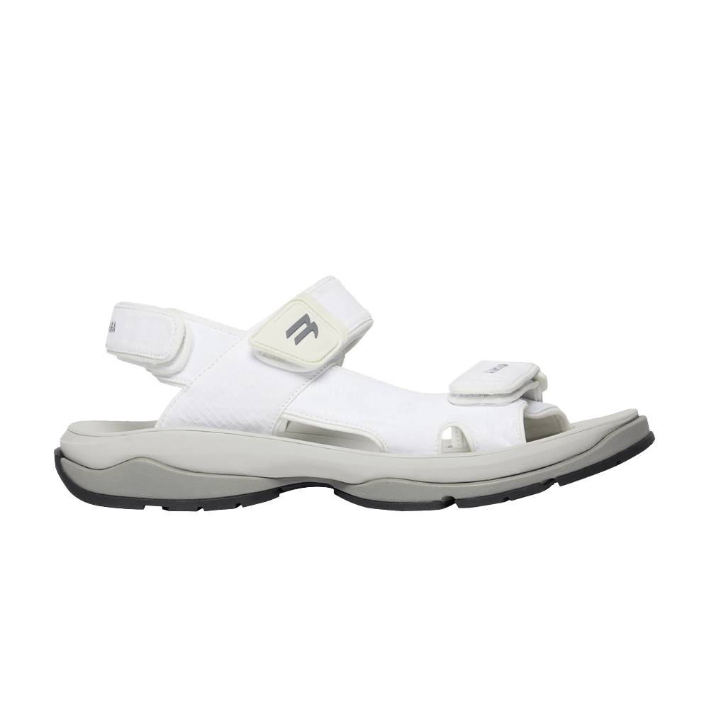 Buy Balenciaga Tourist Sandal 'White Grey' - 706279 W2CCF 1912 | GOAT