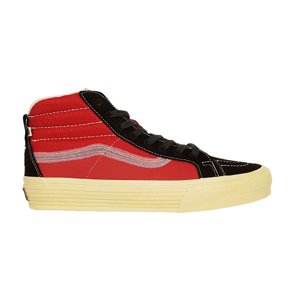 Vans Sk8-Hi Notchback Split Vr3 Lx Vintage Sport - Black Red
