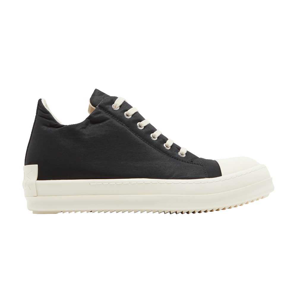 Rick Owens DRKSHDW Ramones Low Top Black Corduroy Sneakers New