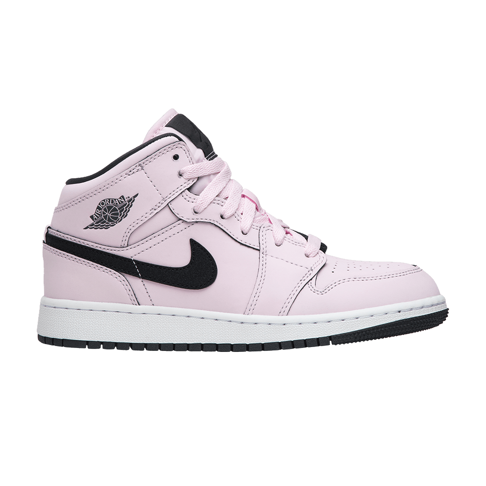 Air jordan 1 mid gs pink foam new arrivals