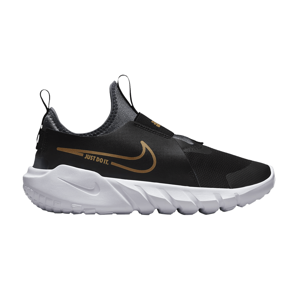 Flex Runner 2 Gs Black Metallic Gold