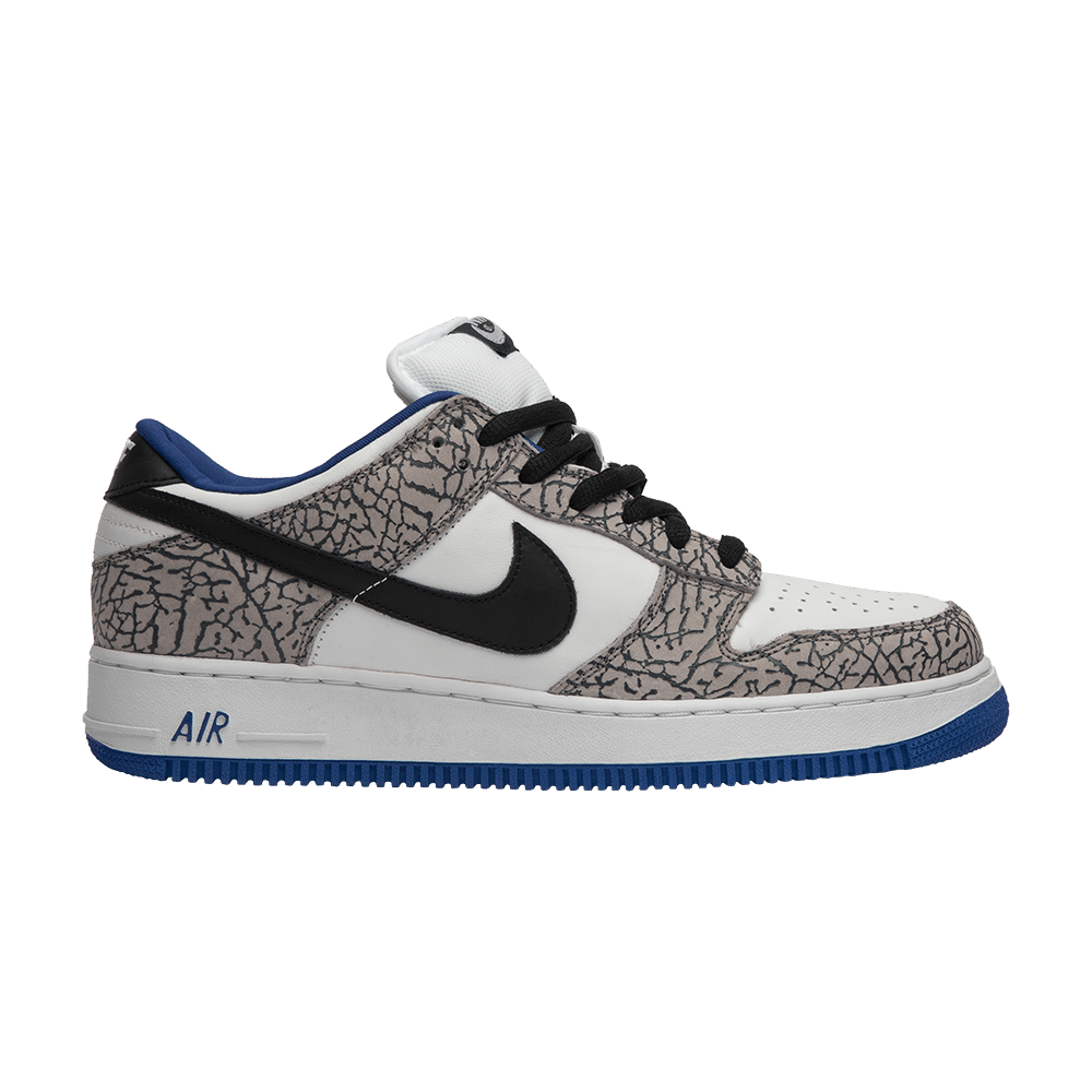 Buy Supreme x Dunk Low Pro SB x Air Force 1 White Cement 304292 001 AF1 GOAT