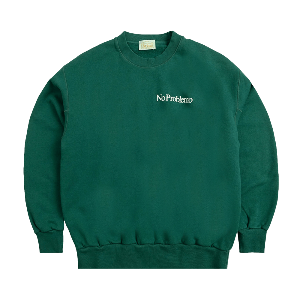 ★ARIES★ Mini Preblemo Sweatshirt Alpine Green FTAR20009AG Buy Aries Mini Problemo Sweatshirt 'Alpine Green