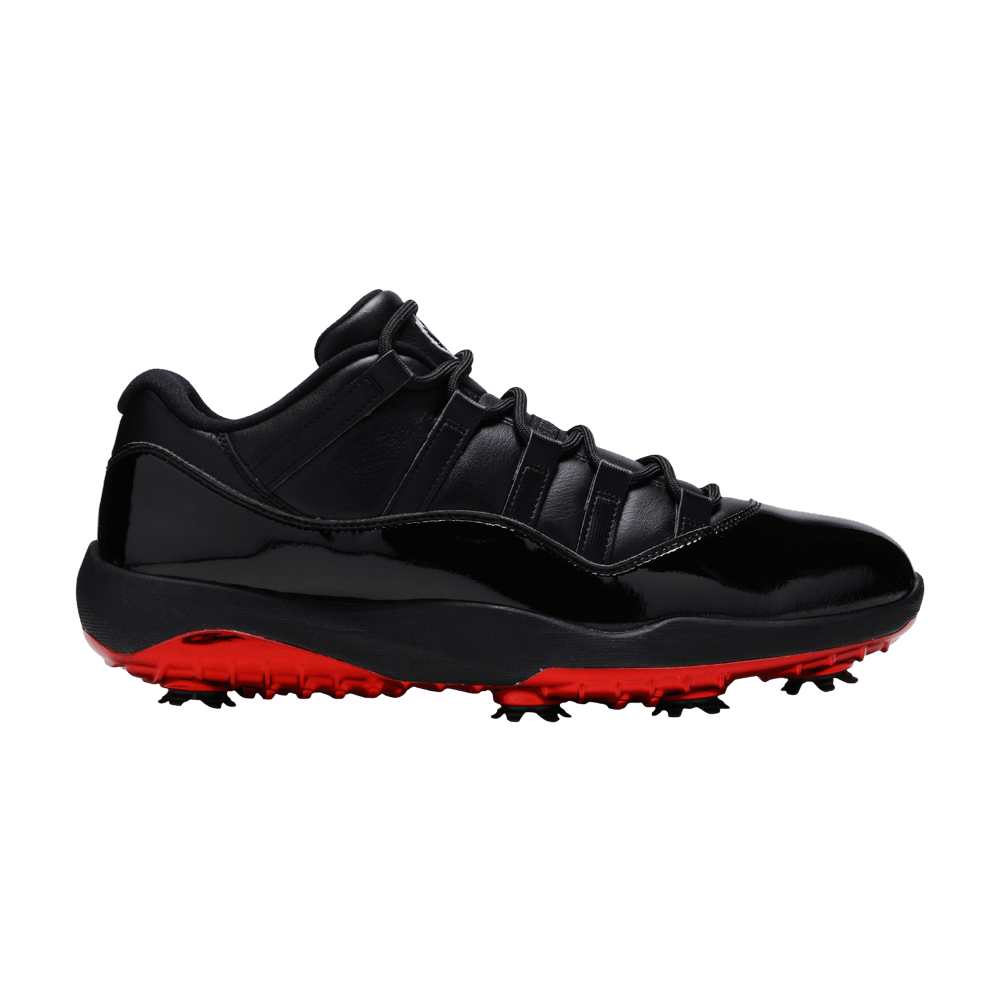 Jordan 11 shop golf shoes bred