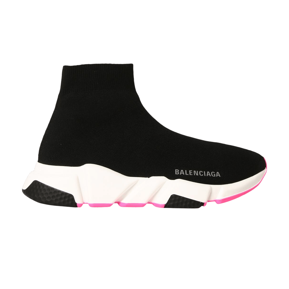 Buy Balenciaga Wmns Speed Sneaker 'Black Fuchsia' - 587280
