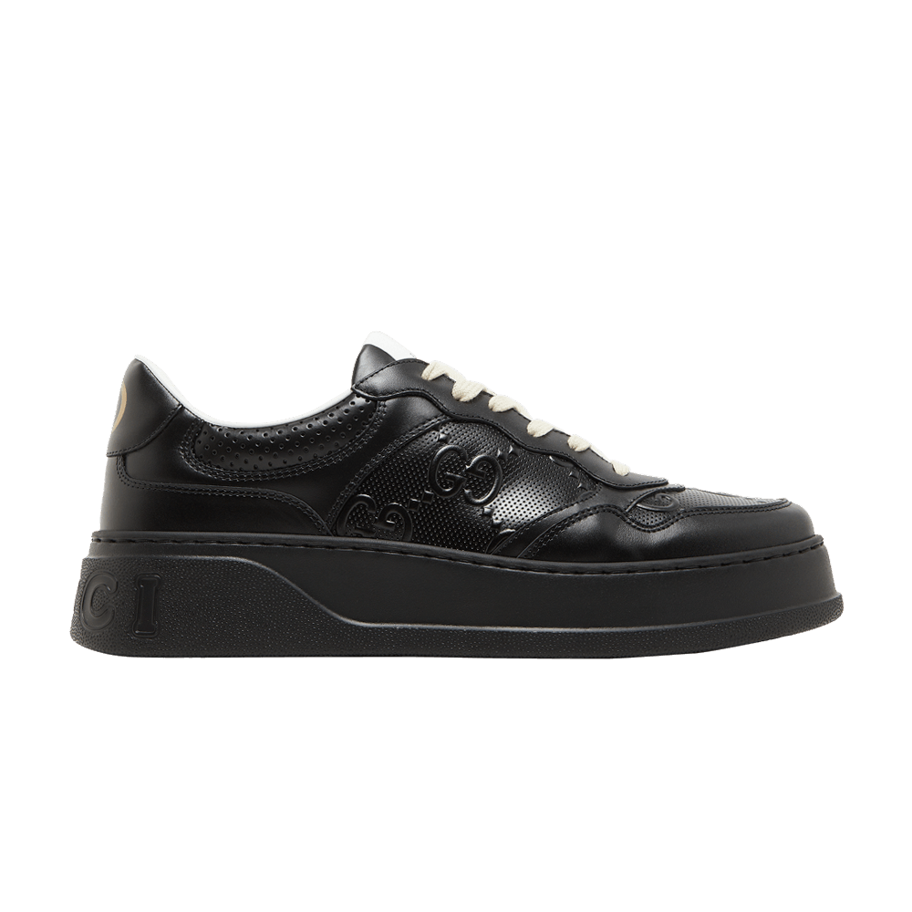 Buy Gucci GG Embossed Sneaker 'Black' - 669582 1XL10 1000 | GOAT