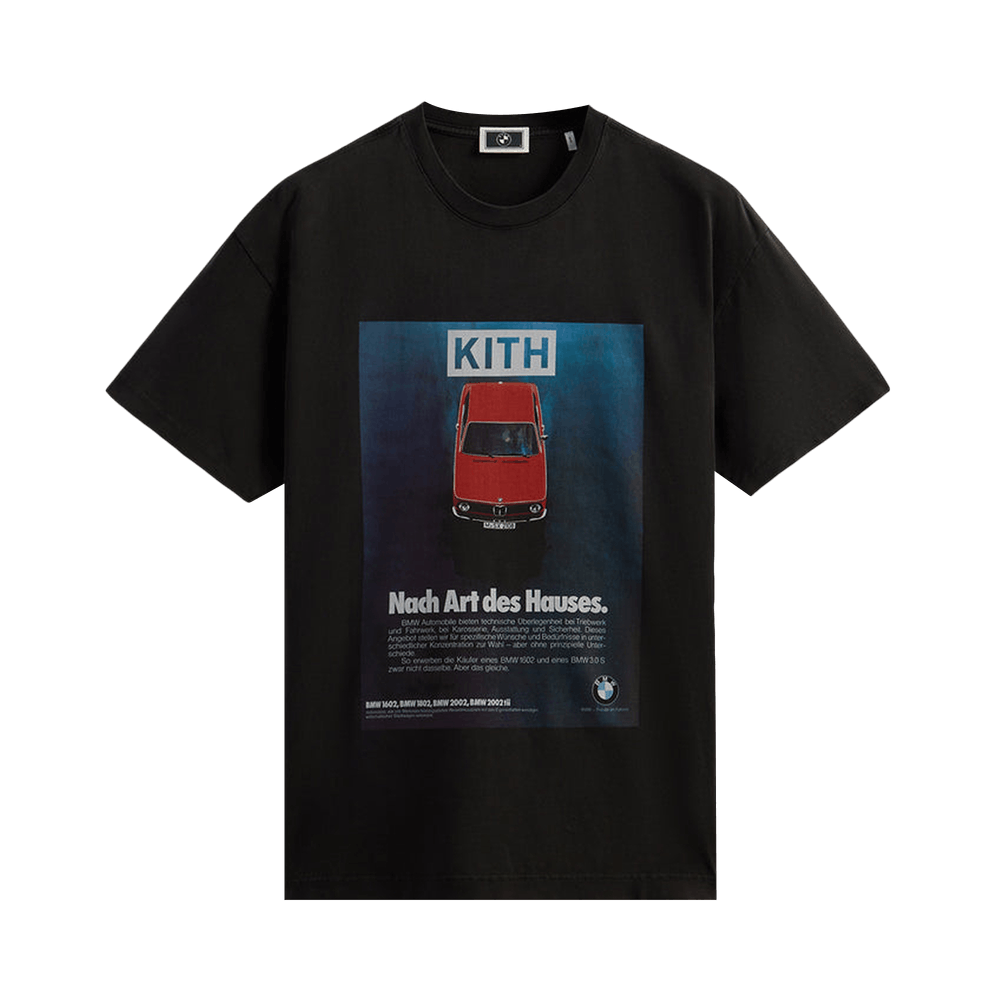 Buy Kith For BMW 1602 Vintage Tee 'Black' - KHM030776 001 | GOAT