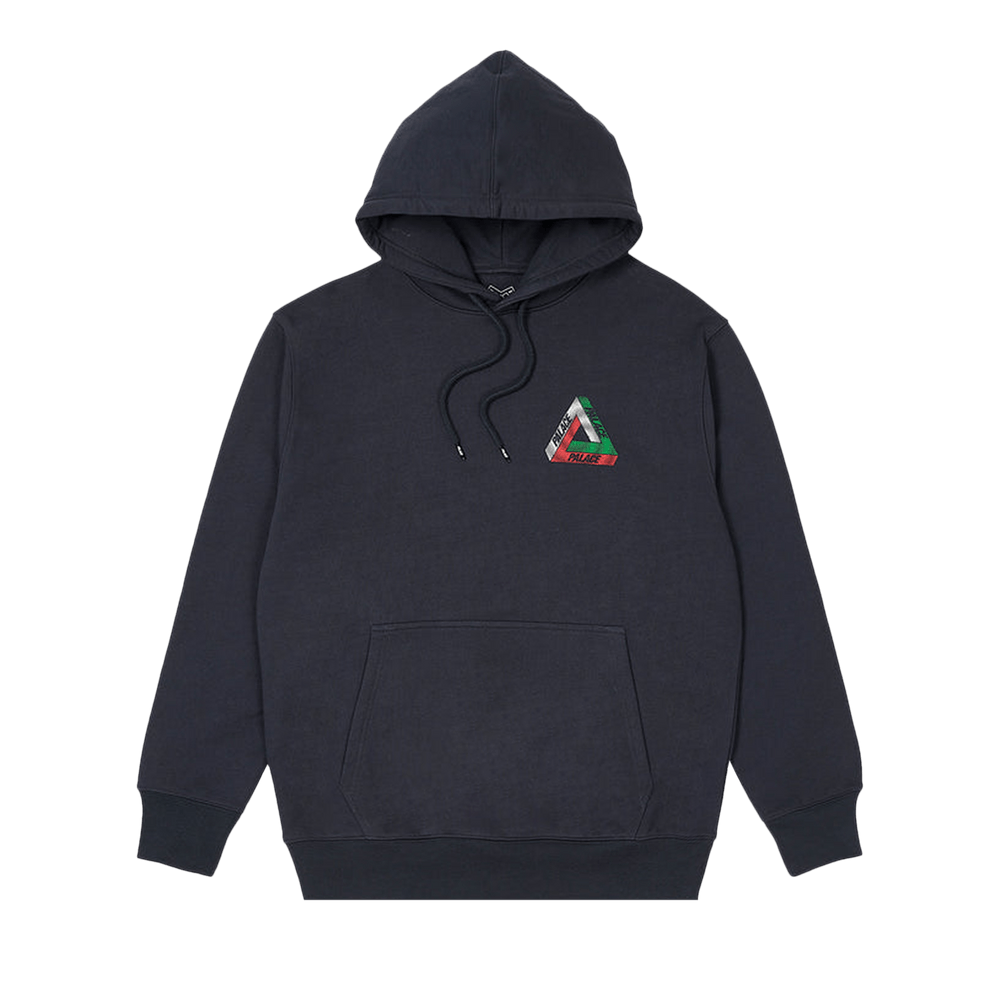 Buy Palace Swirl Tri Ferg Hood Navy P23HD110 GOAT