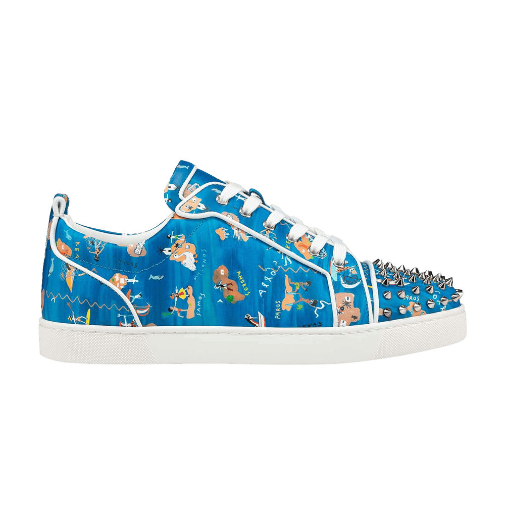 Buy Christian Louboutin Louis Junior Spikes 'Odissey Print