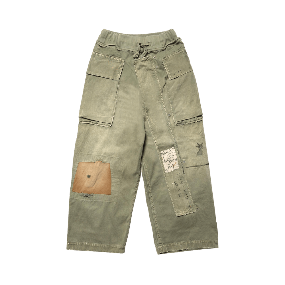 Buy Kapital Katsuragi Sleeper Cargo Pants 'Khaki' - KOR811LP08 